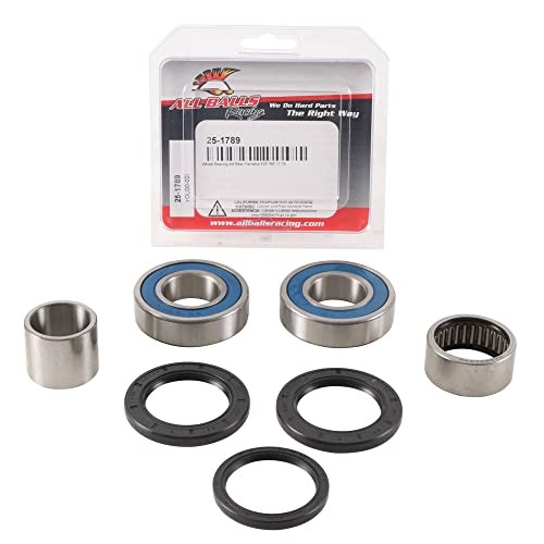 Racing 25-1789 Wheel Bearing Kit Rear Compatible With/Replacement For Yamaha