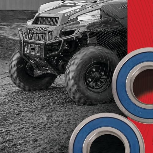 Racing 25-1789 Wheel Bearing Kit Rear Compatible With/Replacement For Yamaha