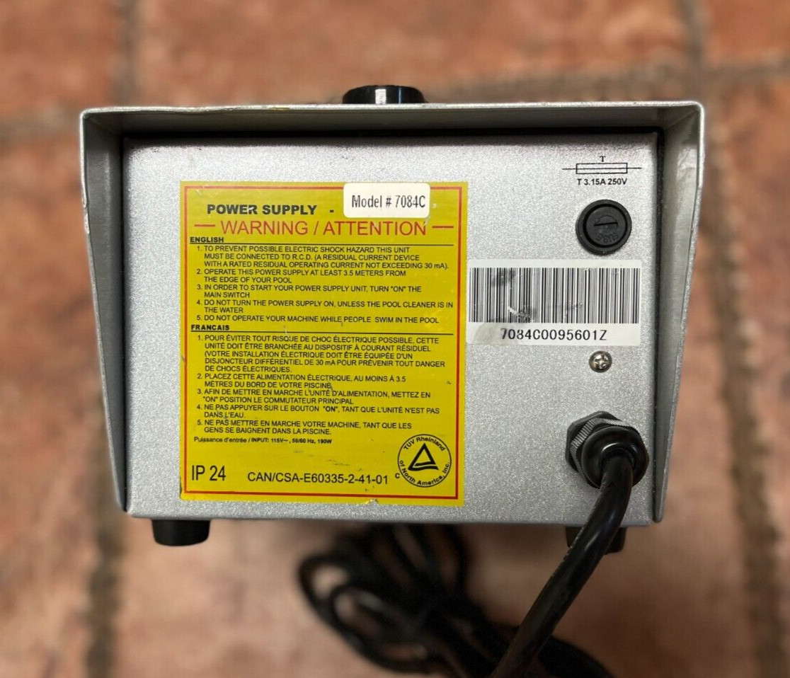 AQUABOT POWER SUPPLY TIMER Model 7084C
