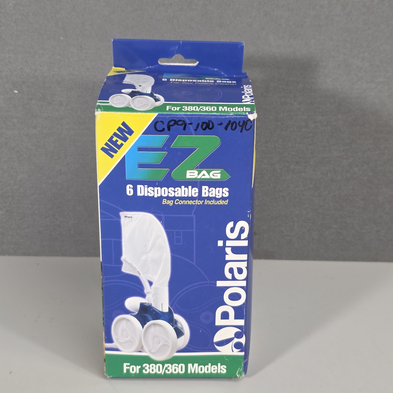 Polaris Ez Bag 9-100-1040 Disposable Filter Bag With Collar, 380/360 6 Ct. NIB