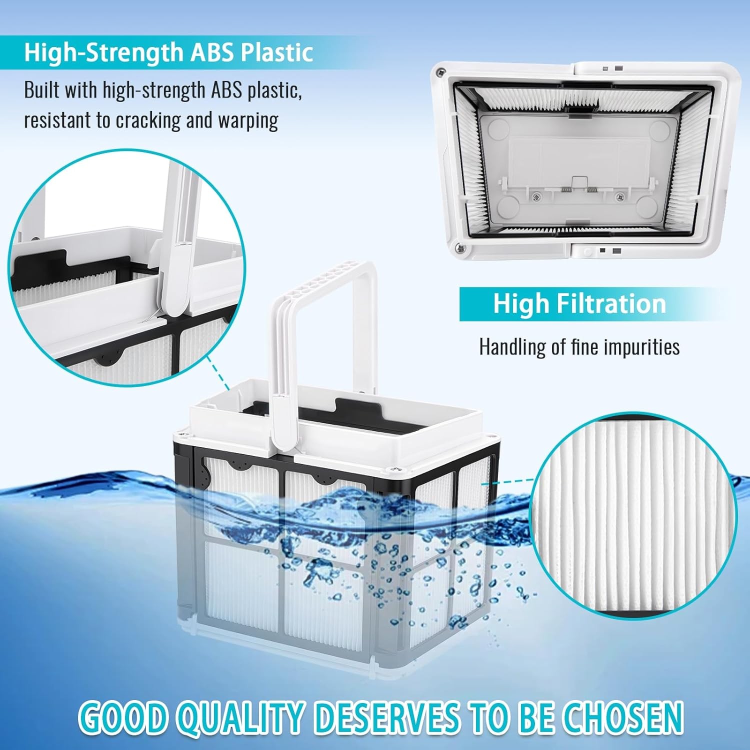 Ultra Fine Filter Basket 9991460-R1 for Dolphin S50 S100 E10 E20 DX3