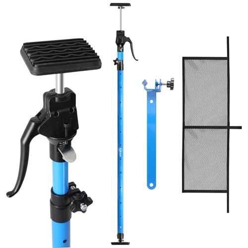 79 inch Heavy Duty Adjustable Cargo Bar,200LB Capacity，Non-Slip 1 Pack Blue