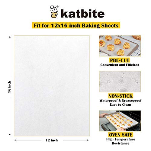 200PCS 12×16 In Heavy Duty Flat Parchment Paper, 12×16 In