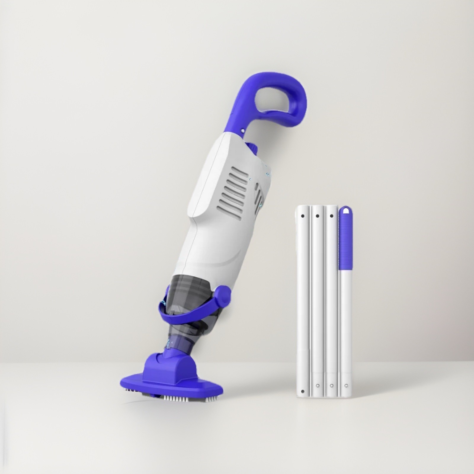 LITTLE SHARK Pool Vacuum For Above Ground Pool, Hot Tub Vacuum 60W Motor @G