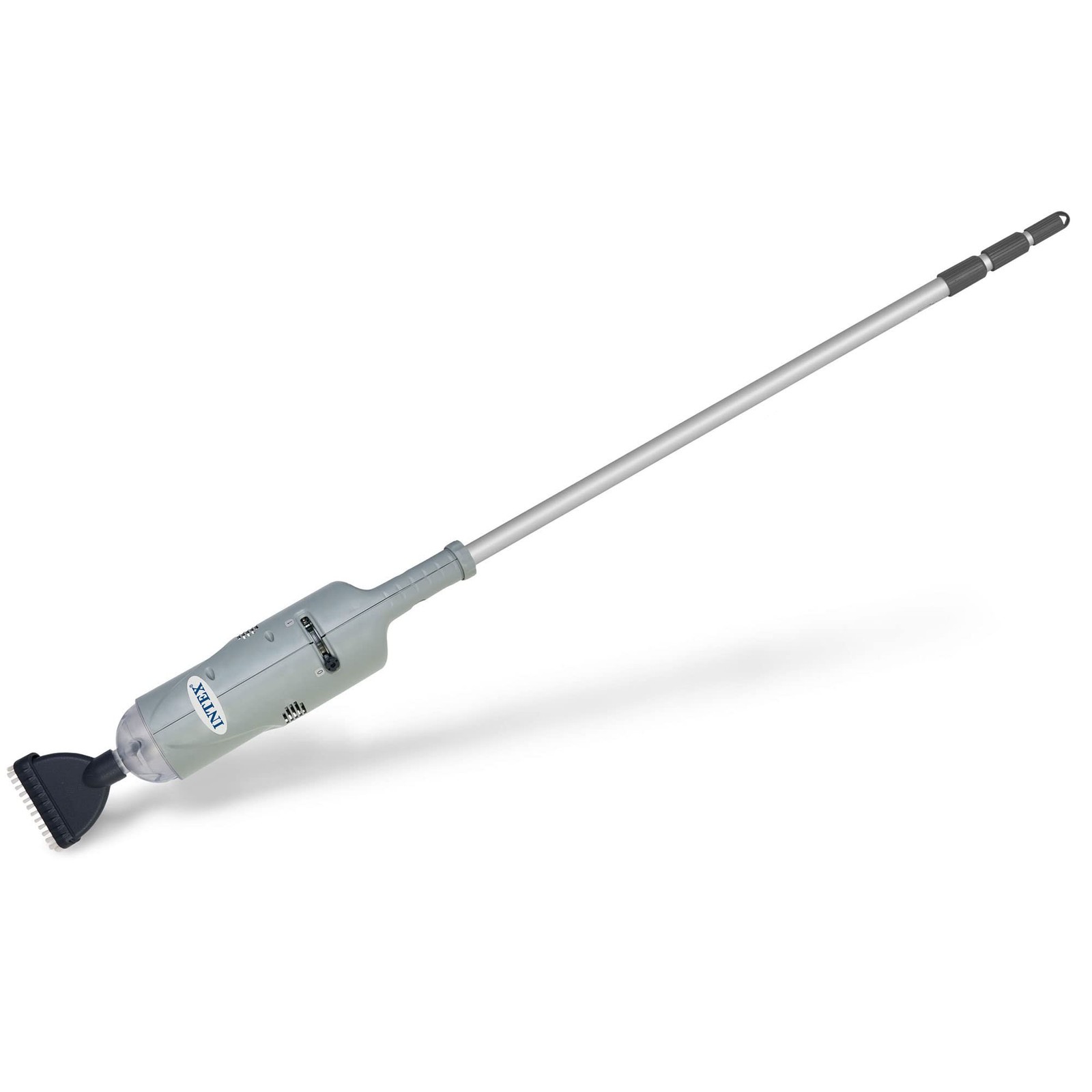 INTEX Rechargeable Handheld Pool Vacuum Cleaner with 94” 39&Prime;, Gray