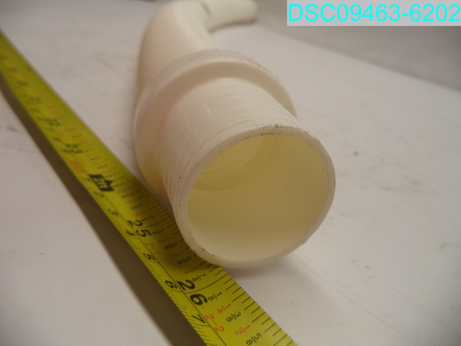 QTY=5: 32&Prime;L Replacement Off White Pool Hoses 1-1/2&Prime; ID