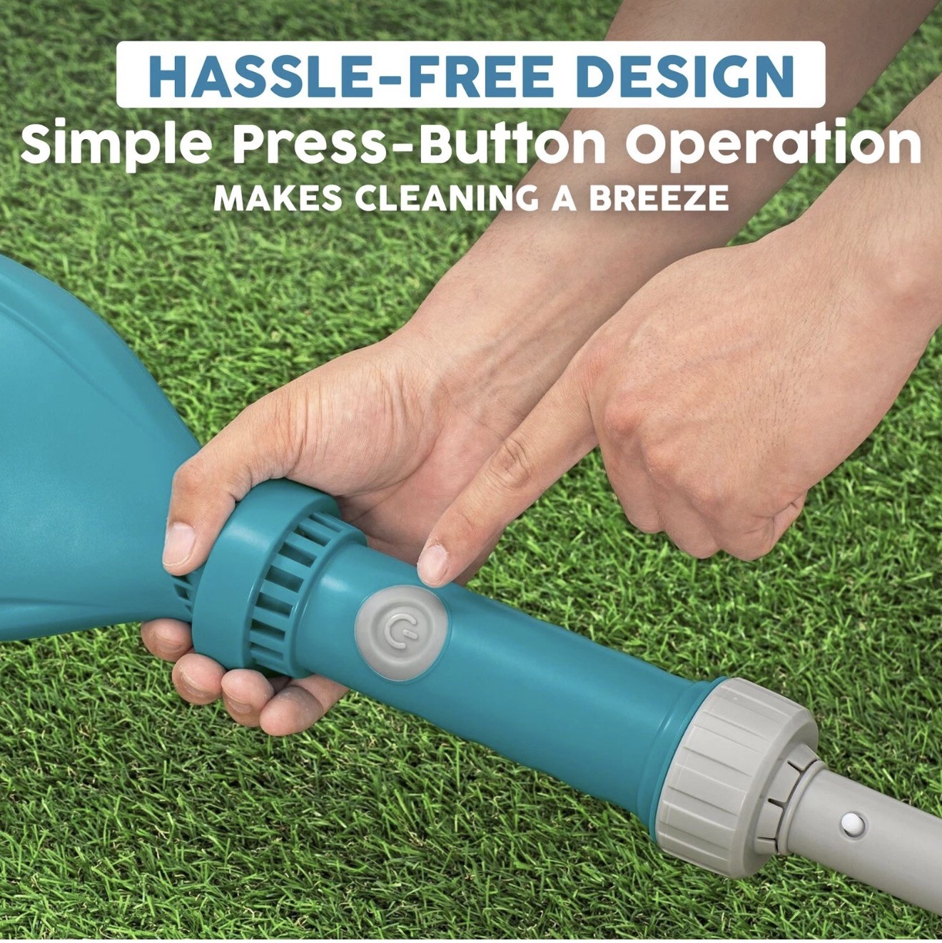 Bestway Cordless Pool Vacuum, AquaTech Vacuum Cleaner for Up to 10 Ft Pools