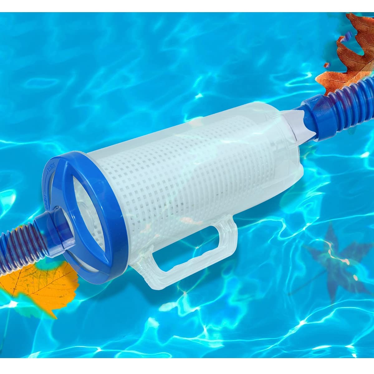 Large Pool Leaf Catcher,Leaf Canister Pool Vacuum, in-line Pool Filter Canister