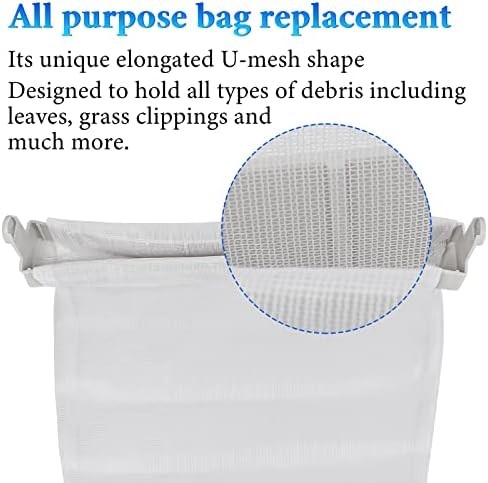 Pool Cleaner All Purpose Bag 6-206-00 Compatible with Zodiac Polaris 165, 65 Poo