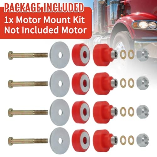 Motor Mount Poly Bushing Replacement Kit for Peterbilt 379 387 Replace for