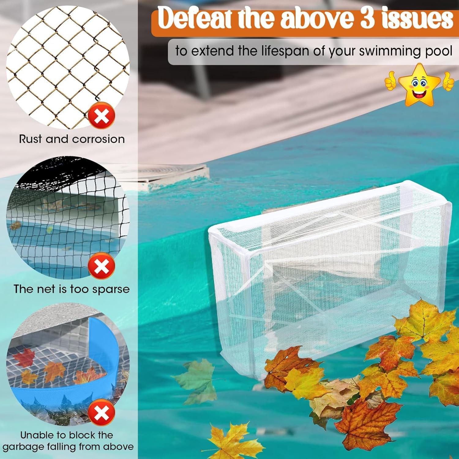 Pool Skimmer Screen Guard for Above-Ground/In-Ground Pools