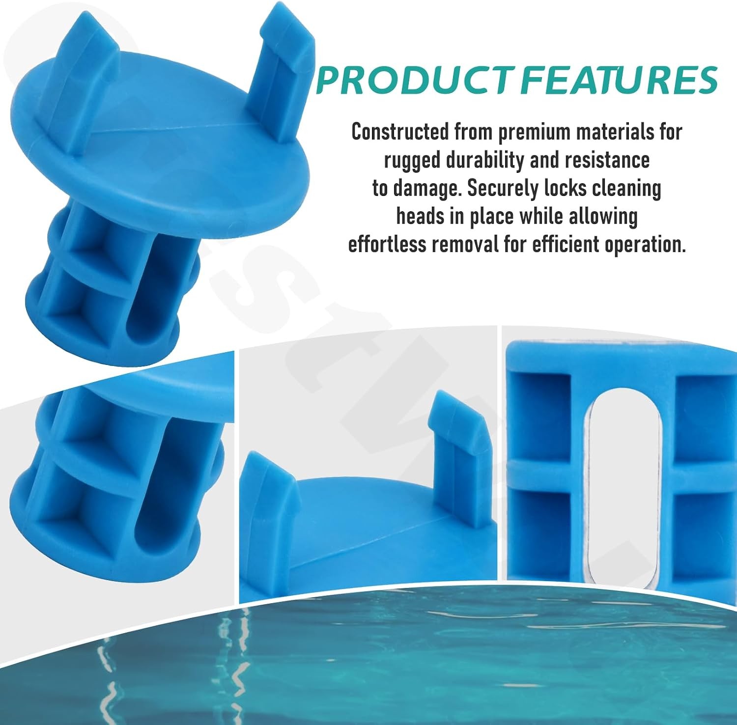 2 Pack Pool Pop-Up Removal Tool with Screws Replace 3-17-8, Plastic Removal Tool