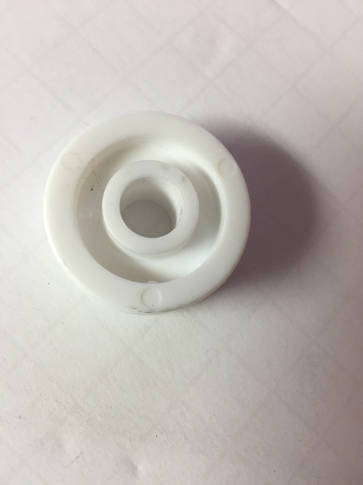 Pentair Rainbow Vacuum Head Wheel – Part # R03021 No.174 White Solid Plastic