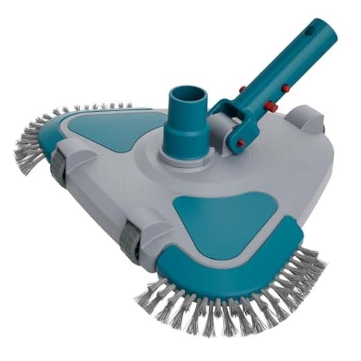 Upgrade Pro Weighted Triangular Pool Rotative Vacuum Triangle Pool Vac Head