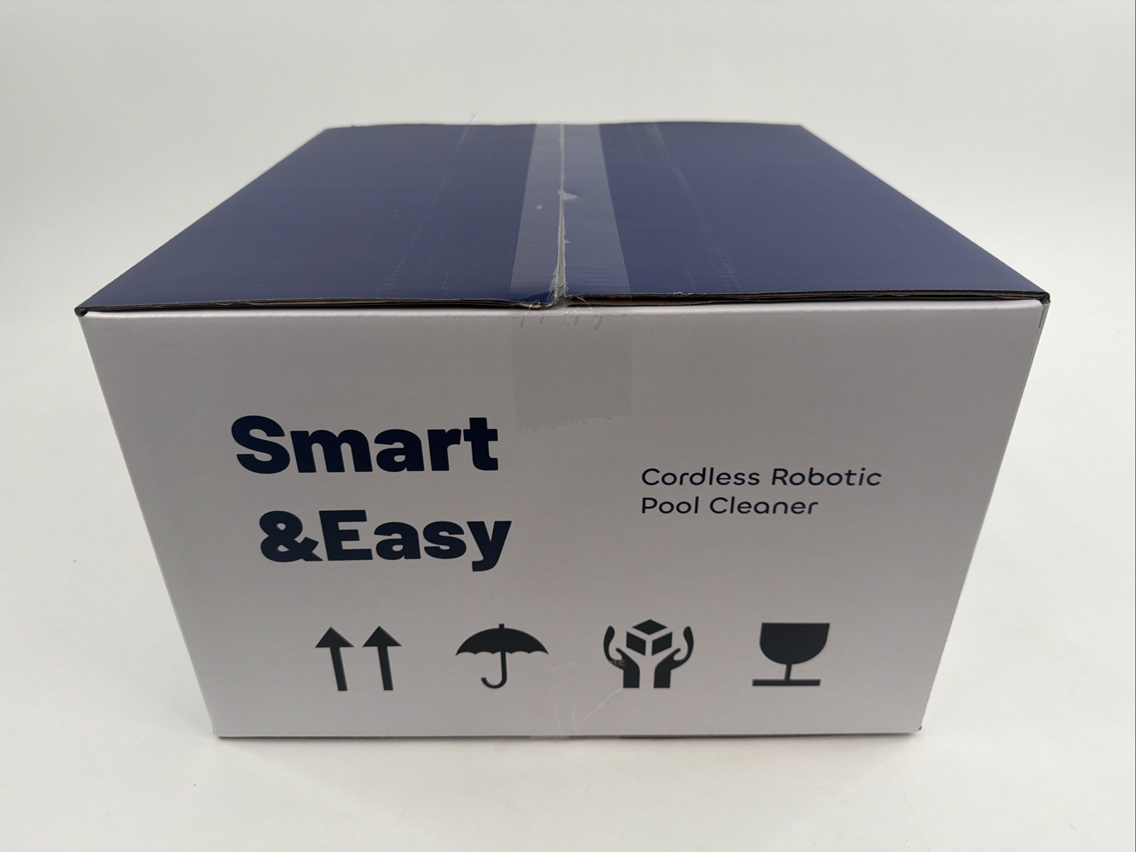 Seauto Cordless Robotic Pool Vacuum Cleaner SAT25, Track Drive Sonar Navigation