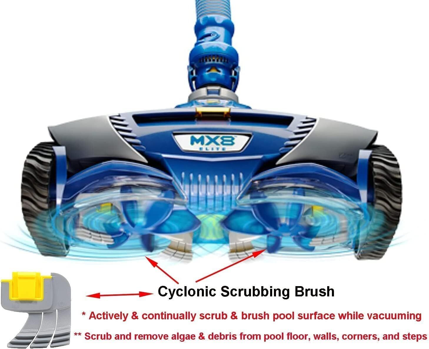 Tune Up Kit with Drive Shaft/Bearing/Scrubbing Brush for MX8 MX6 Pool Cleaner