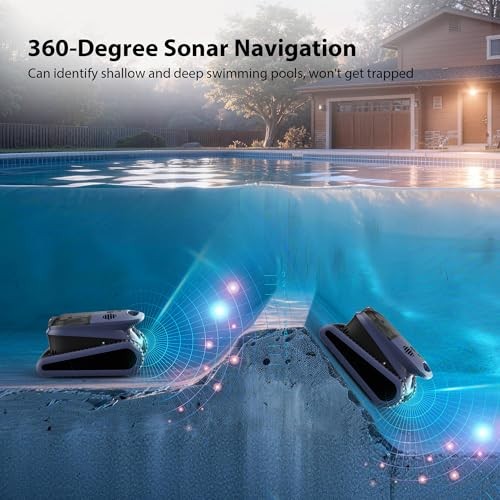 Sat40 Pool Cleaner Robot 4 Modes Inground Above Ground