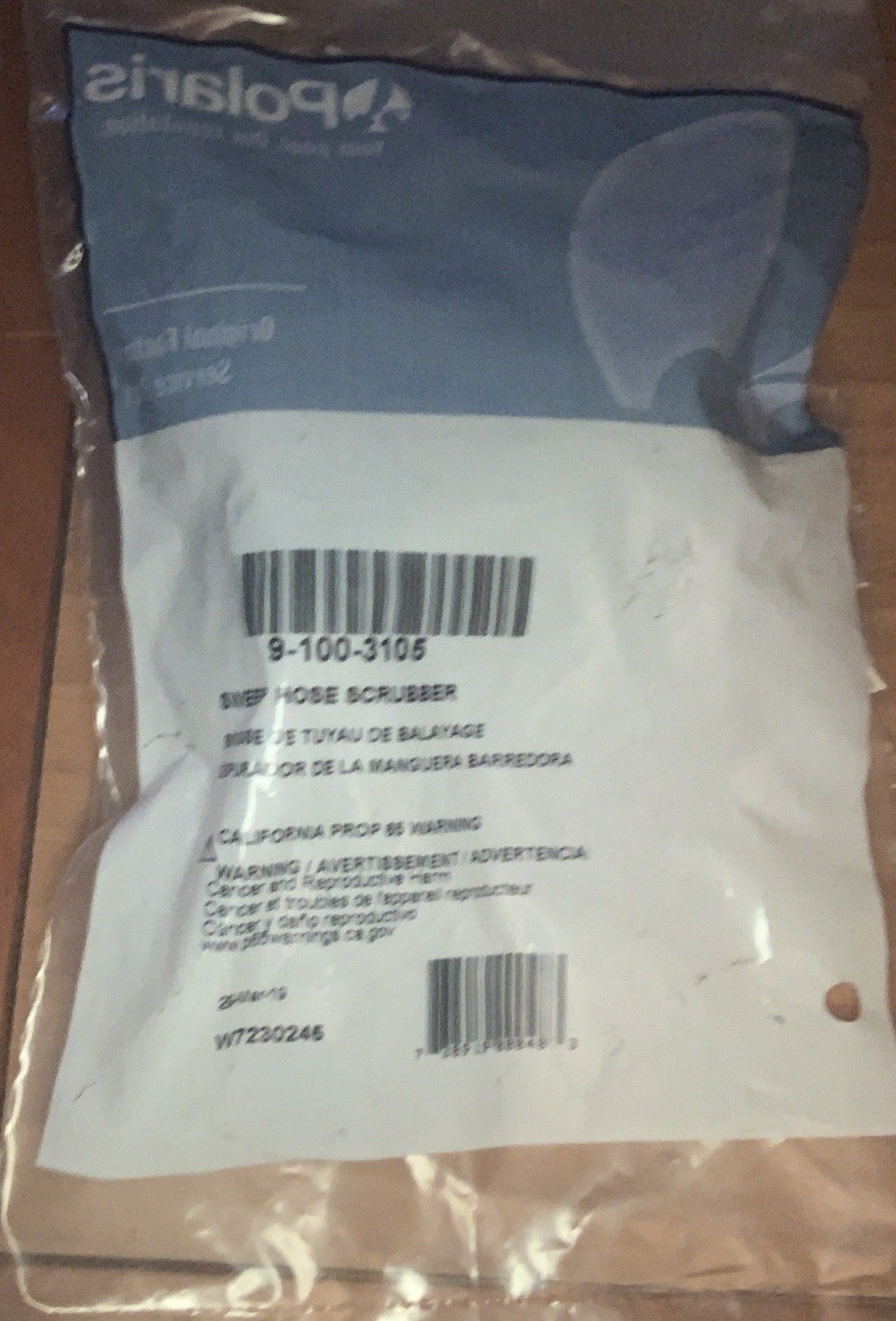 * OEM Polaris Sweep Tail Hose Scrubber 9-100-3105 Polaris 180 280 360 380 480