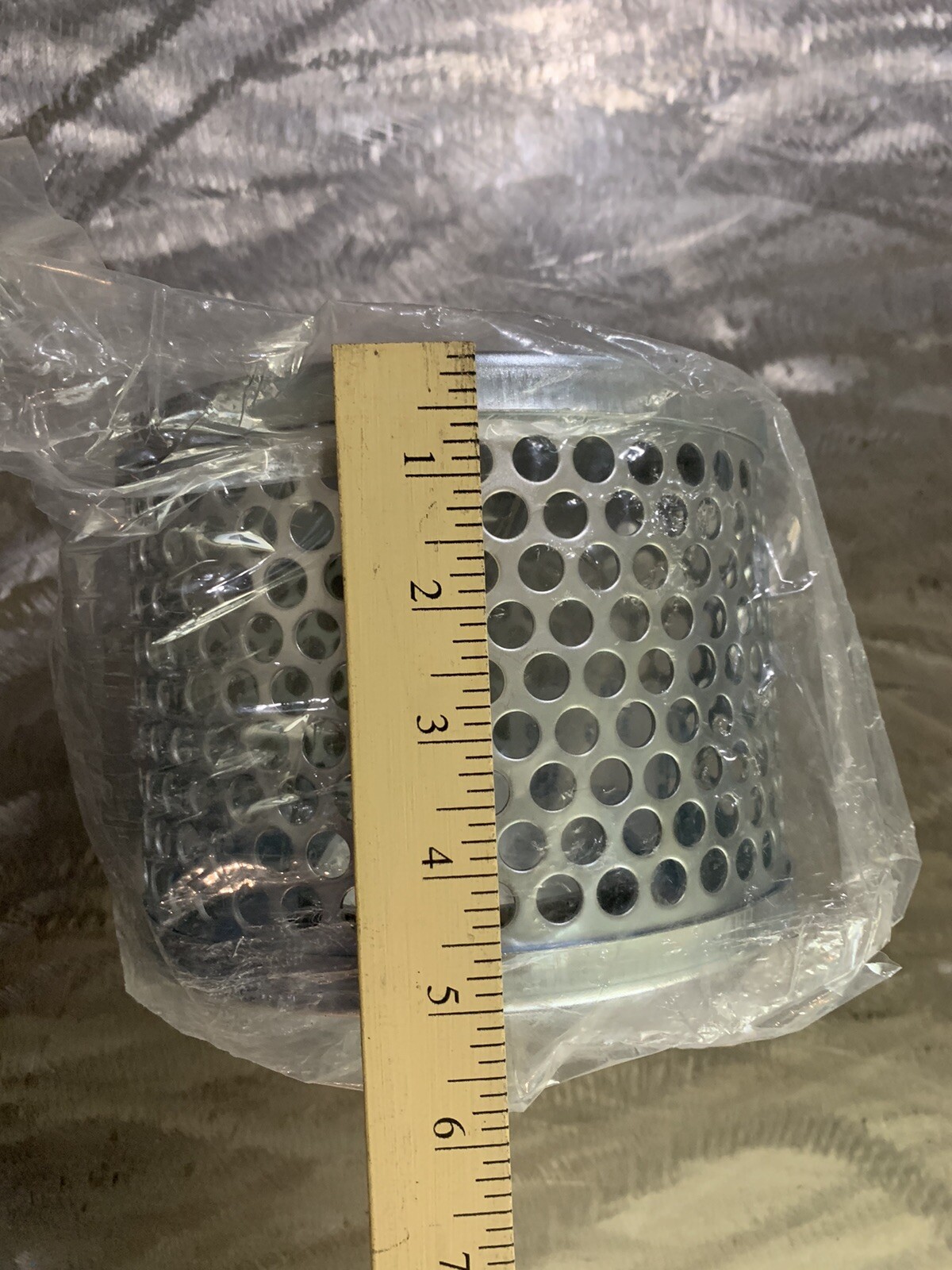 (2 Pack) Apache 70002507 Rust-Resistant Plated Steel Suction Strainer, Silver