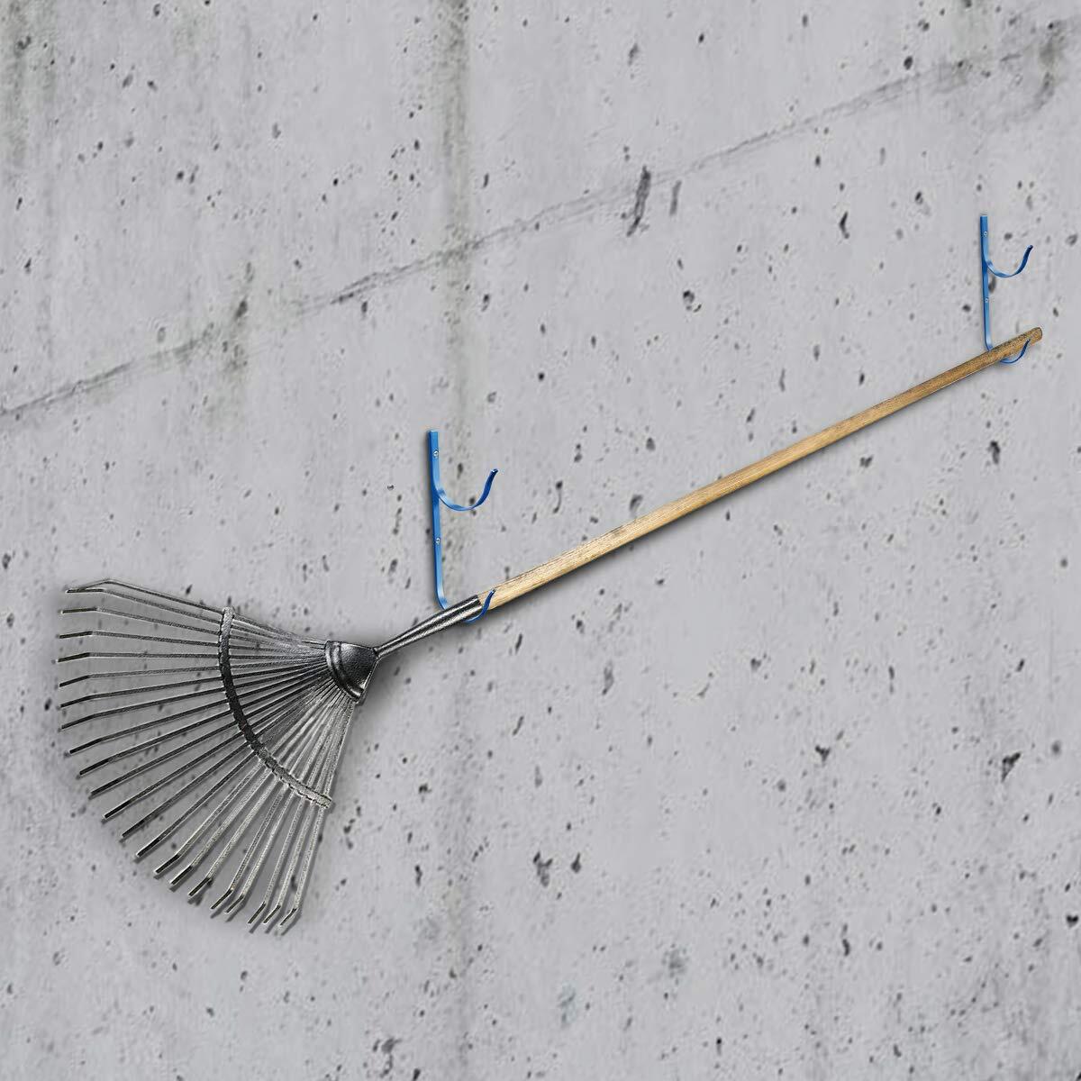 2 Pack Pool Pole Hanger for Fence Pool Equipment Hooks Tool Organizer