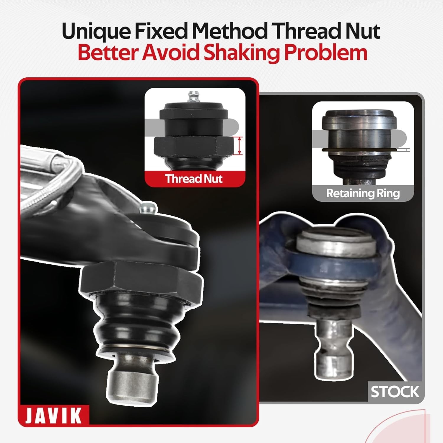 Heavy Duty Ball Joint for Polaris RZR XP/XP4-1000 Turbo PRO-XP RS1 General