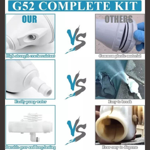 G52 Backup Valve Replace Kit For Polaris 180 280 380 Pool Cleaner Pack of 2