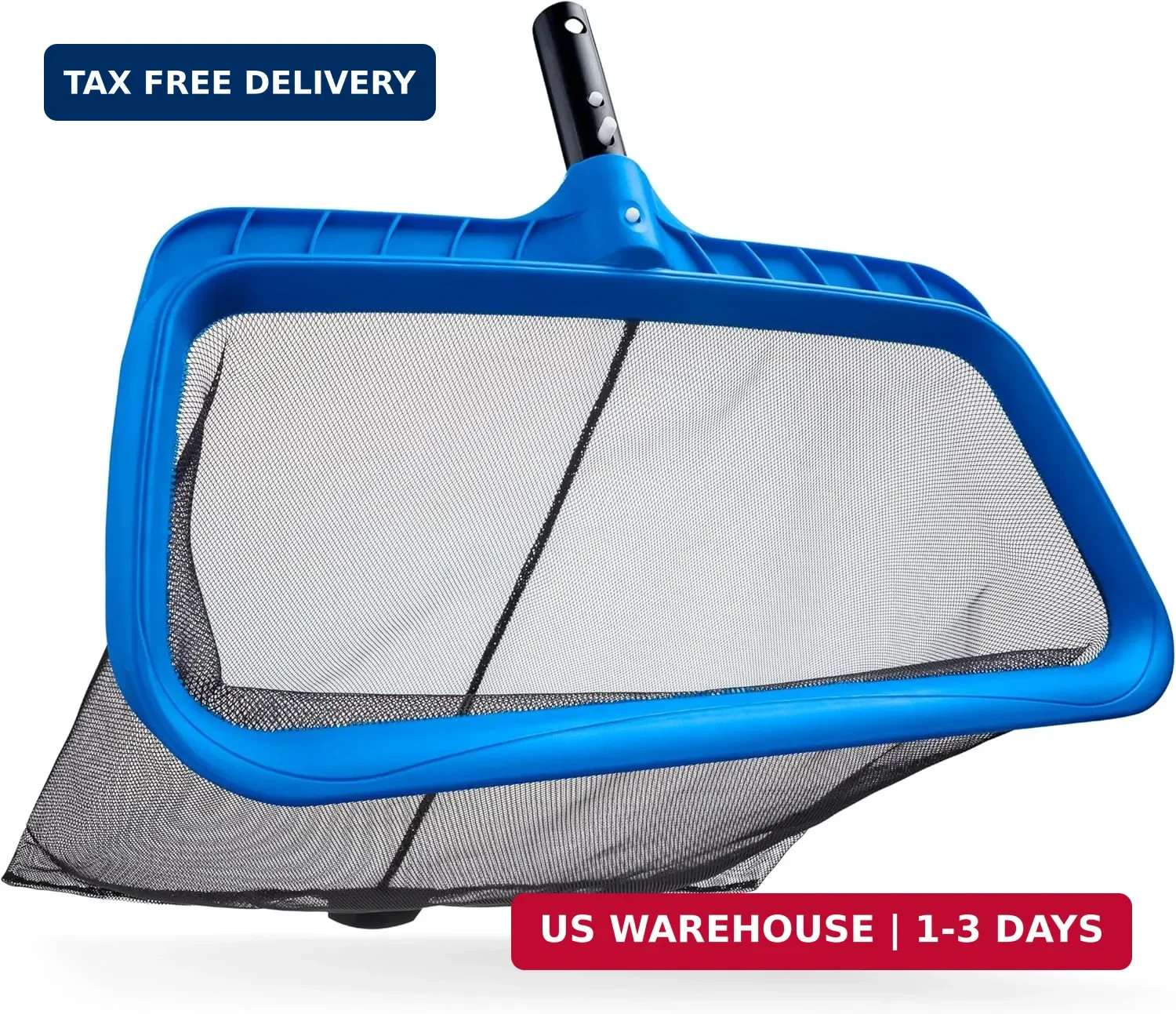 Pool Skimmer Net for Leaves – Leaf Rake for Pool Cleaning // Swimming Pool Leaf