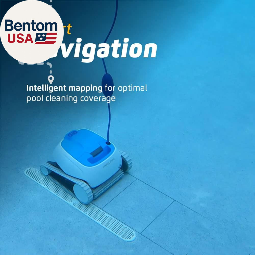 Proteus DX3 Automatic Robotic Pool Vacuum Cleaner, Wall Climbing, Active Scrubbe