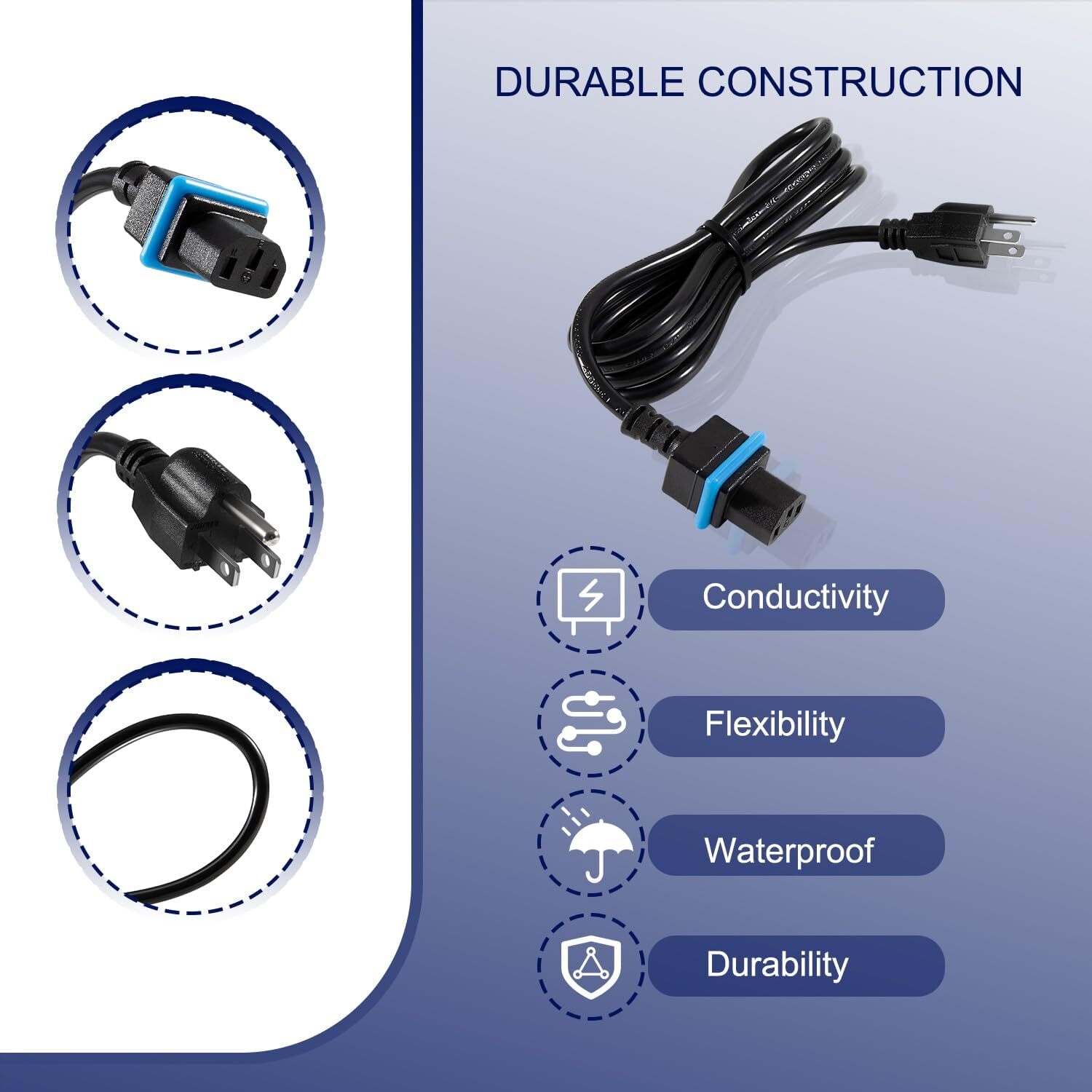 for Maytronics Dolphin Power Cord Dolphin Cleaner Digital Power Supply 58984402L