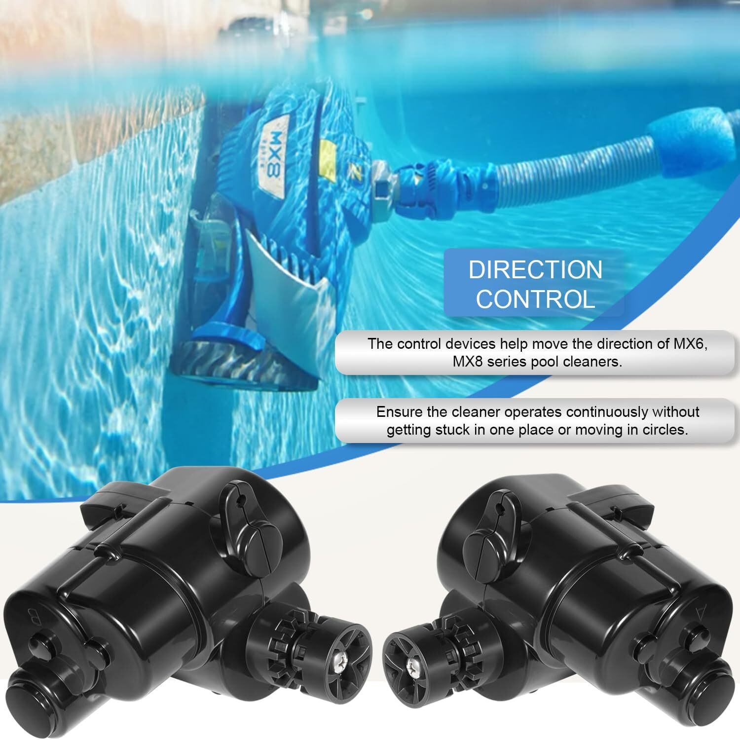 R0524800 R0524700 for Zodiac Baracuda MX8,MX6,Elite Pool Cleaner Device Side A/B