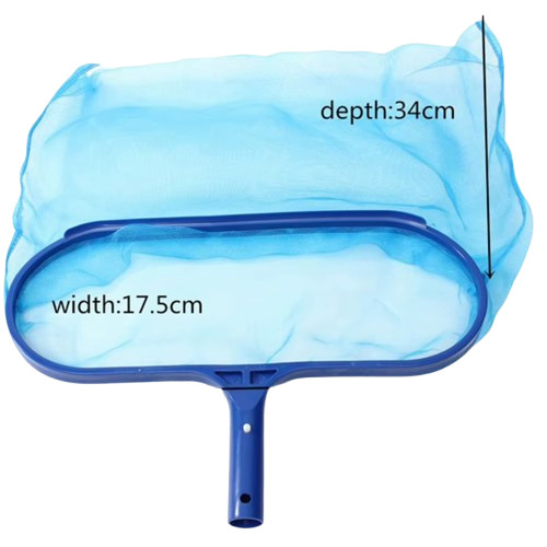 Professional Deep Bag Pool Skimmer Net Heavy Duty Leaf Rake Cleaner Spa Pond Too