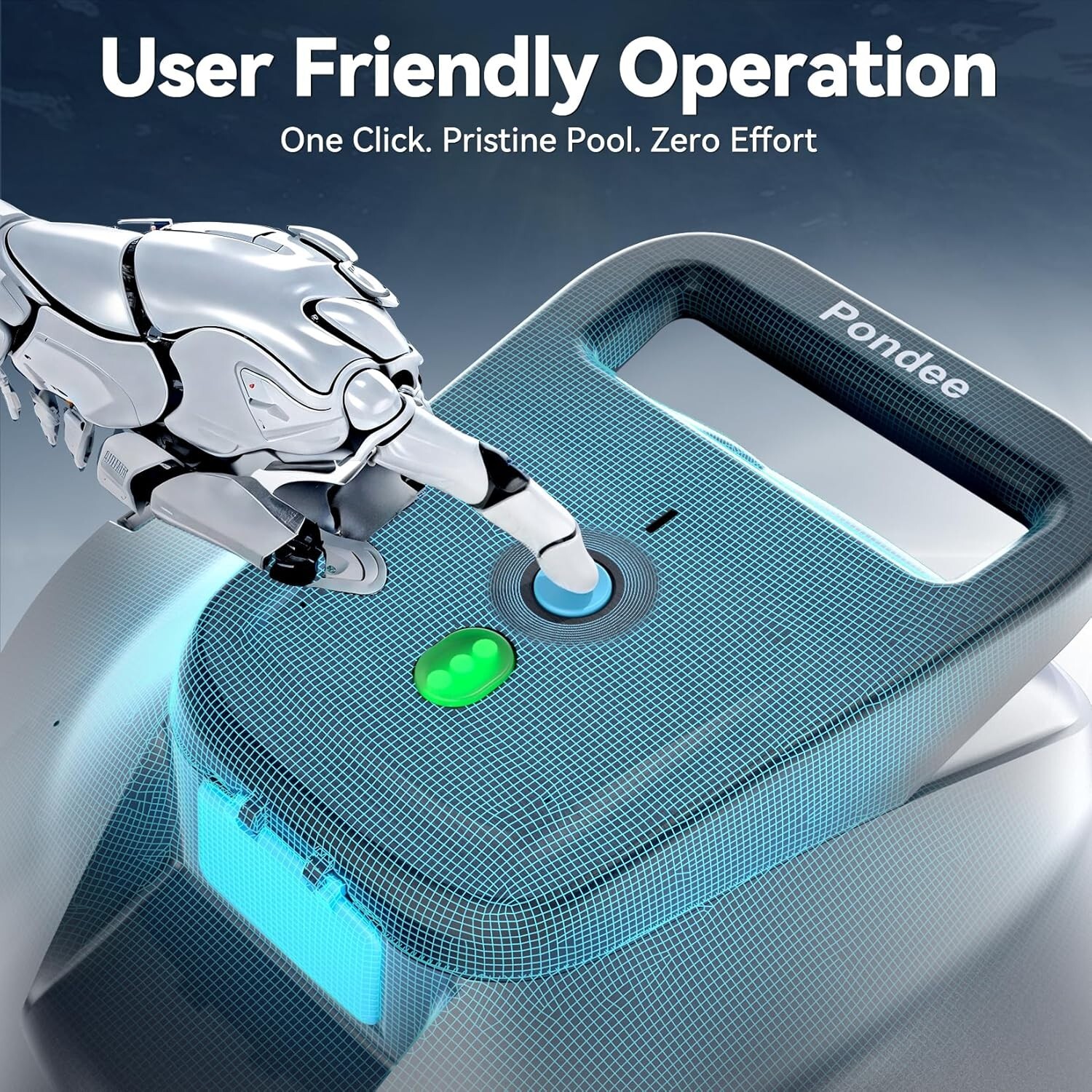 X1 Pool Vacuum Robot, Cordless Robotic Pool Cleaner with 120 Mins Runtime