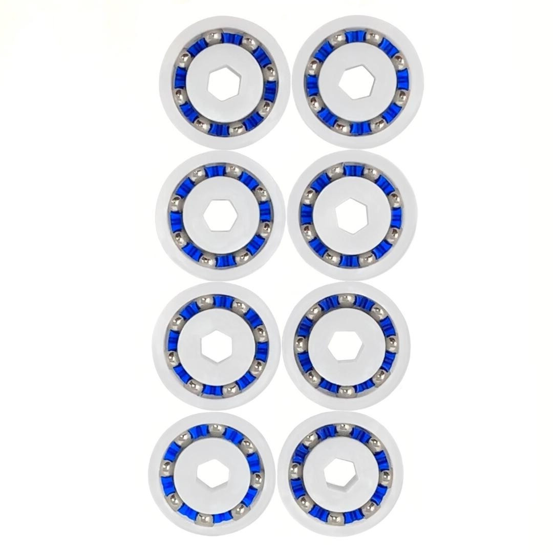 8 Pack Bearing Replacement Wheel For Polaris Pool Cleaner 360 380 9-100-1108