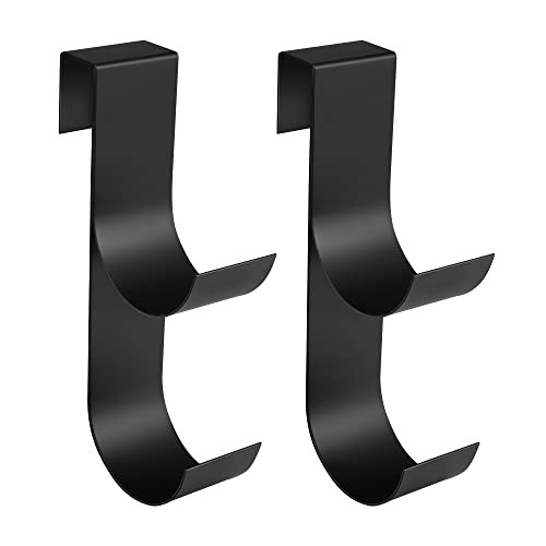 codree Pcs Pool Fence Hooks for Pool Equipment- Black Heavy Duty 2 Black-2