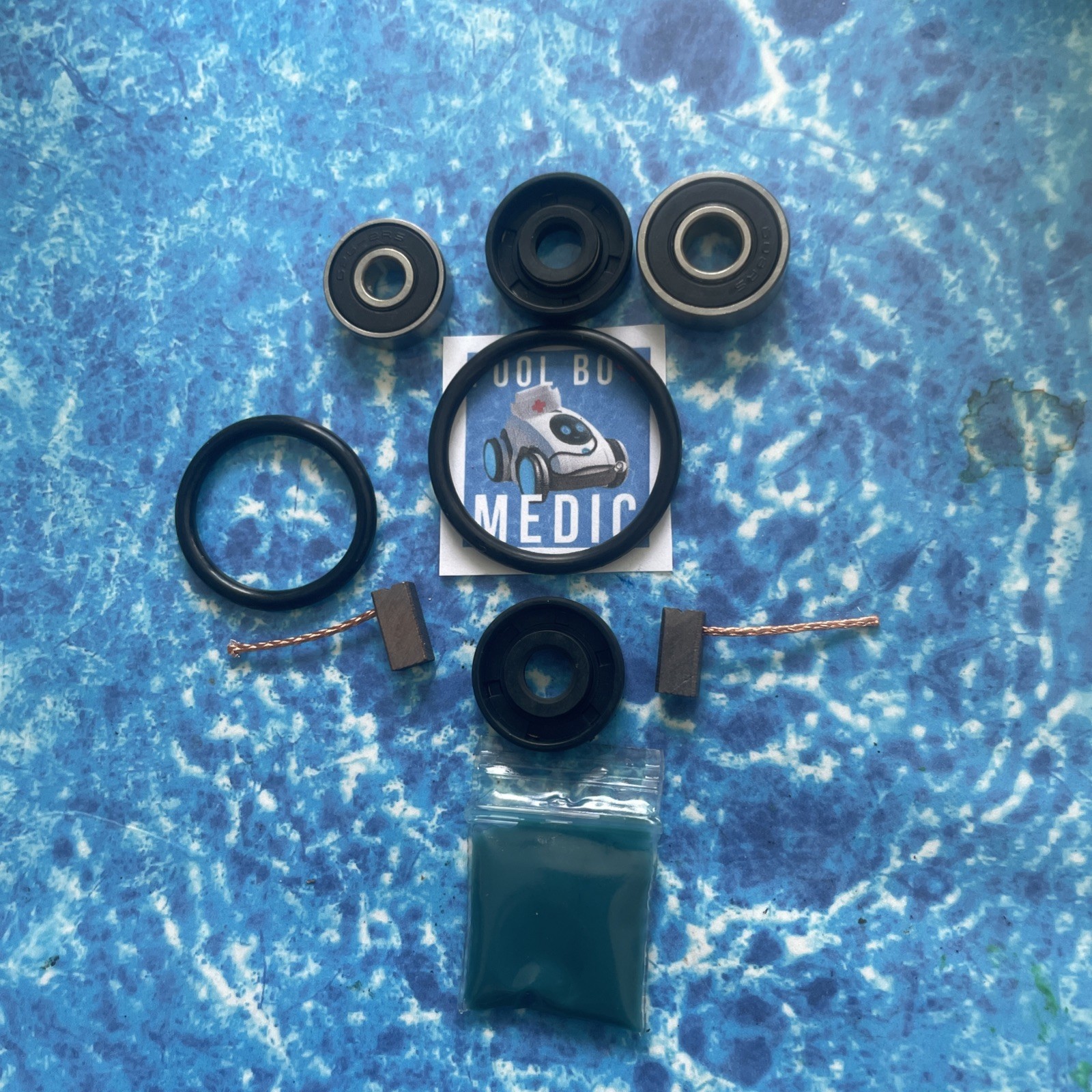 New DOLPHIN POOL ROBOT IMPELLER MOTOR AND SEAL REPAIR KIT Fits All 550026 READ