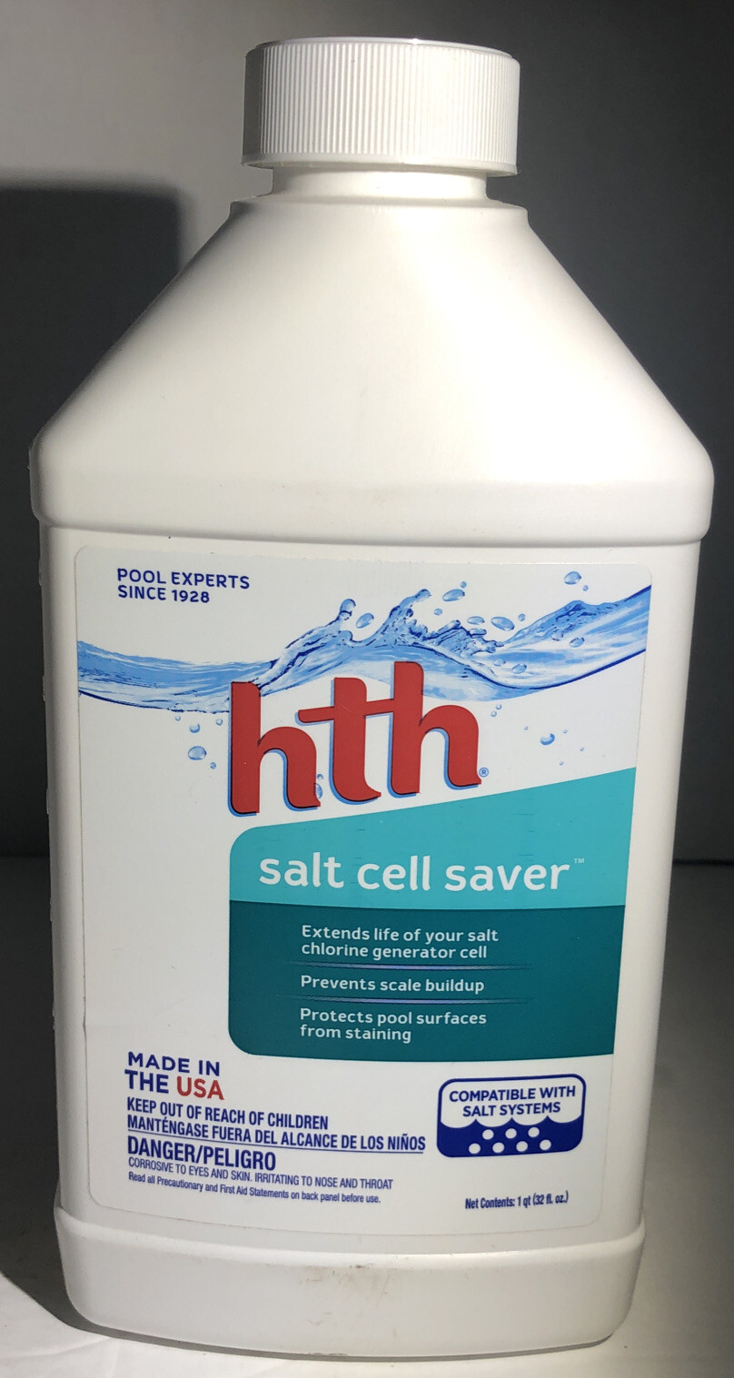 Hth Salt SCell Saver Pool Care 1ea 32 oz blt-SAME DAY SHIPPING