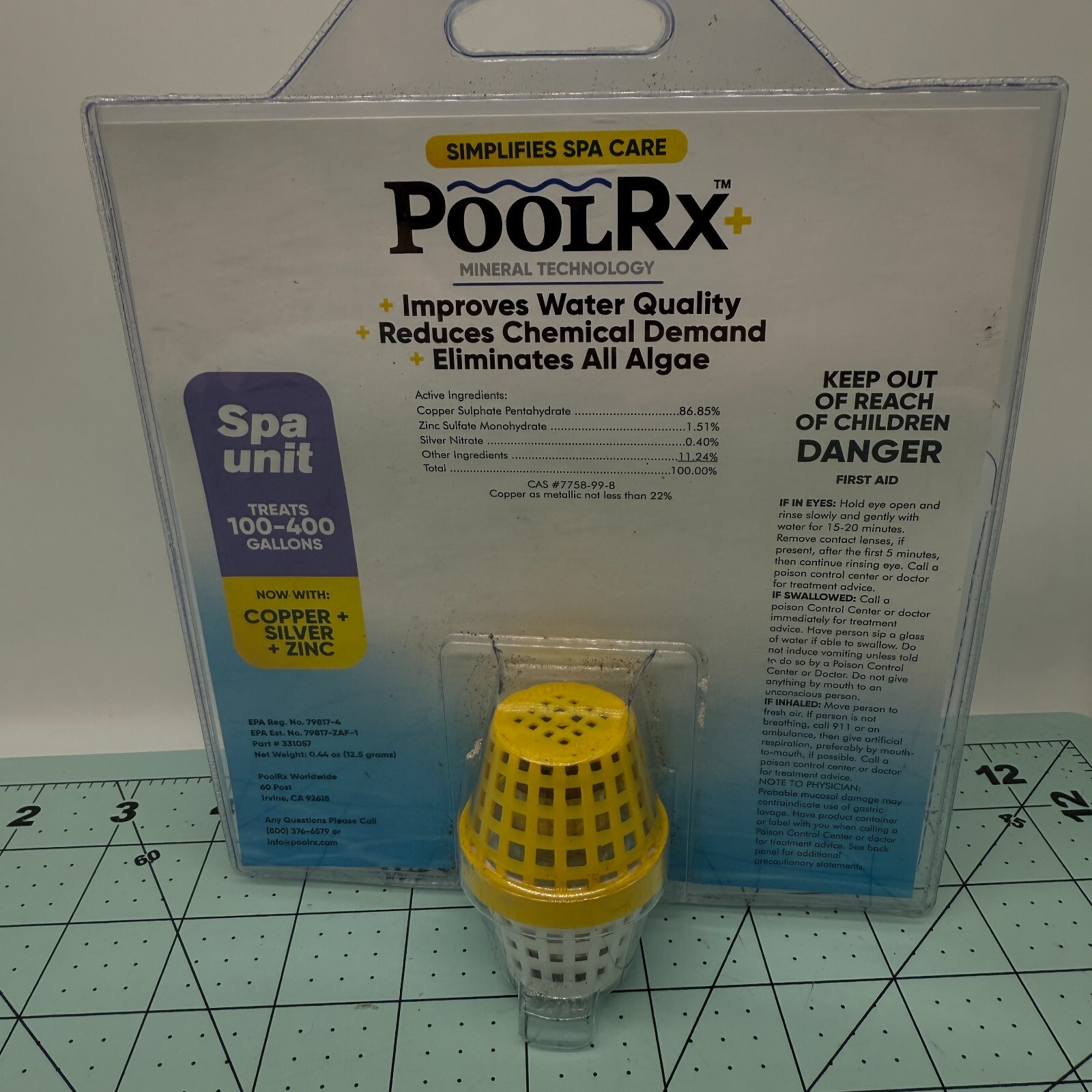 PooI RX+ Worldwide spa unit 100-400 gallons.