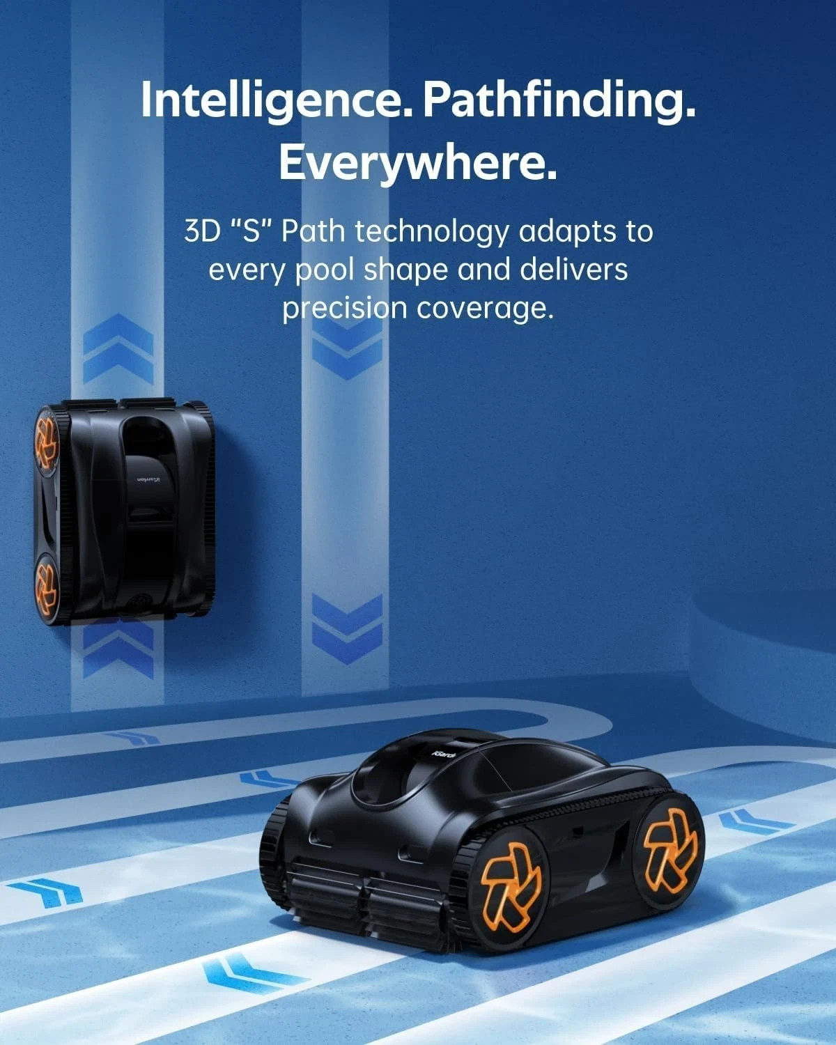 iGarden Pool Cleaner K25 150Min Cordless Robotic Pool Vacuum for Inground Pool