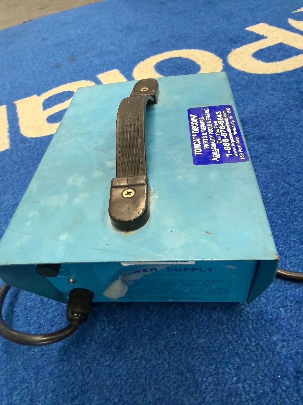 AQUABOT ® CLASSIC & AQUABOT TURBO POWER SUPPLY THREE PIN MALE SOCKET ( USED )