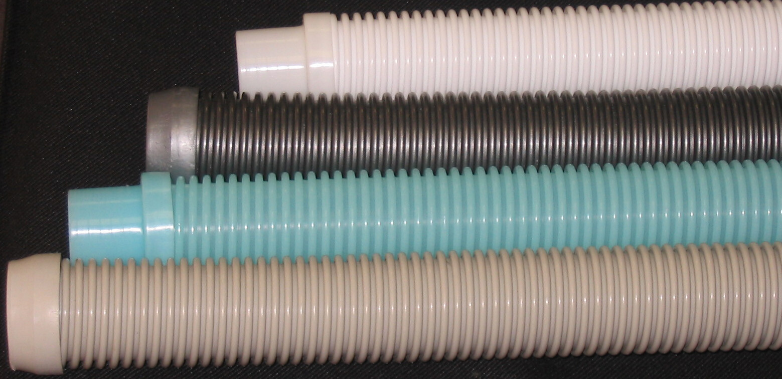 AMFLEX AUTOMATIC Pool CLEANER 1.5&Prime;x 48&Prime; W/ Tapered Leader – 8pk Gray Hoses