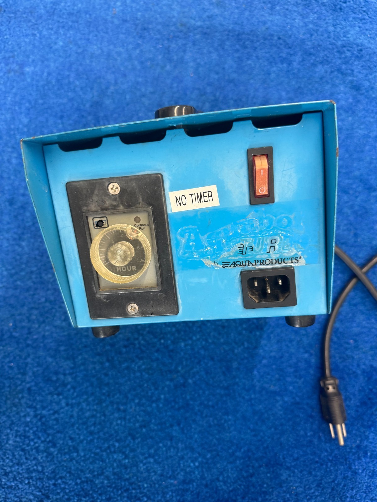 AQUABOT ® CLASSIC & AQUABOT TURBO POWER SUPPLY THREE PIN MALE SOCKET ( USED )