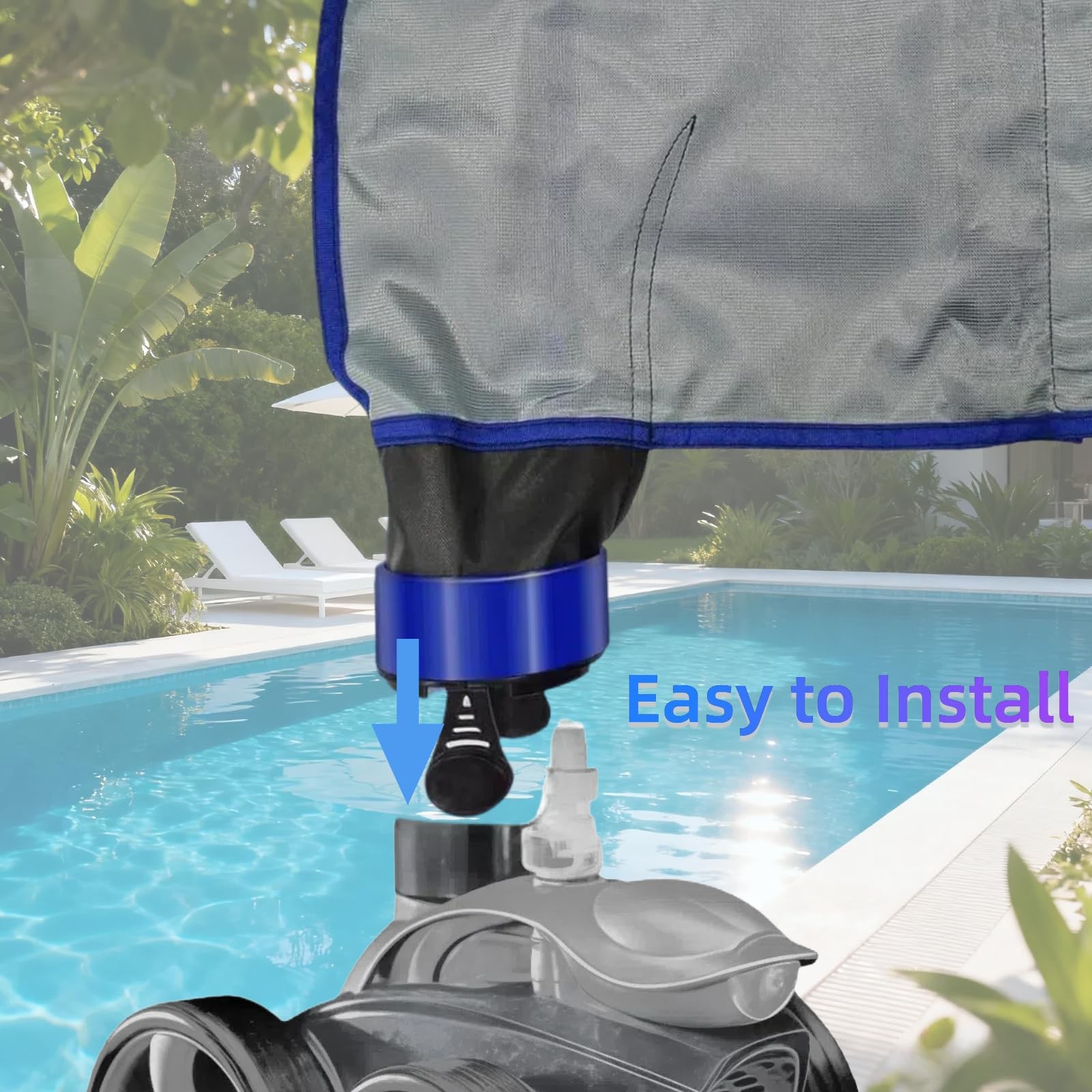 « 3900 Pool Cleaner Bag with Zipper 5L Capacity Compatible with 3900, P39,