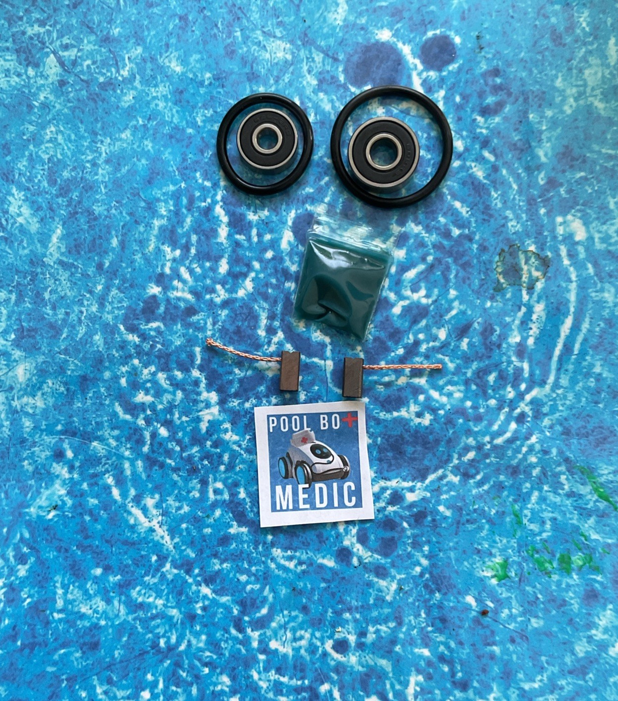 MAYTRONICS DOLPHIN POOL ROBOT IMPELLER MOTOR REPAIR KIT 63ZYW-A4 5500028 READ