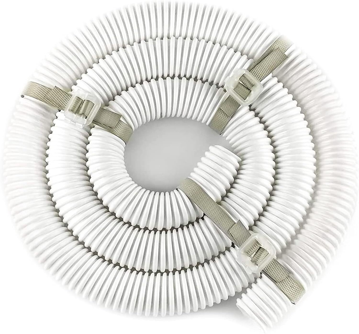 Replacement Pool Cleaner 6-Ft Cuffless Feed Hose for Polaris 360 White