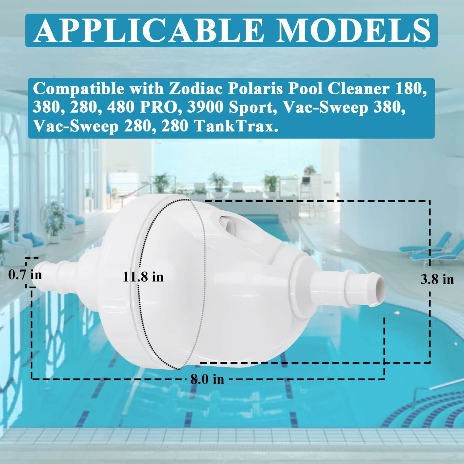 G52 Backup For Polaris 180 280 380 3900 Pool Cleaner Valve Replace Kit