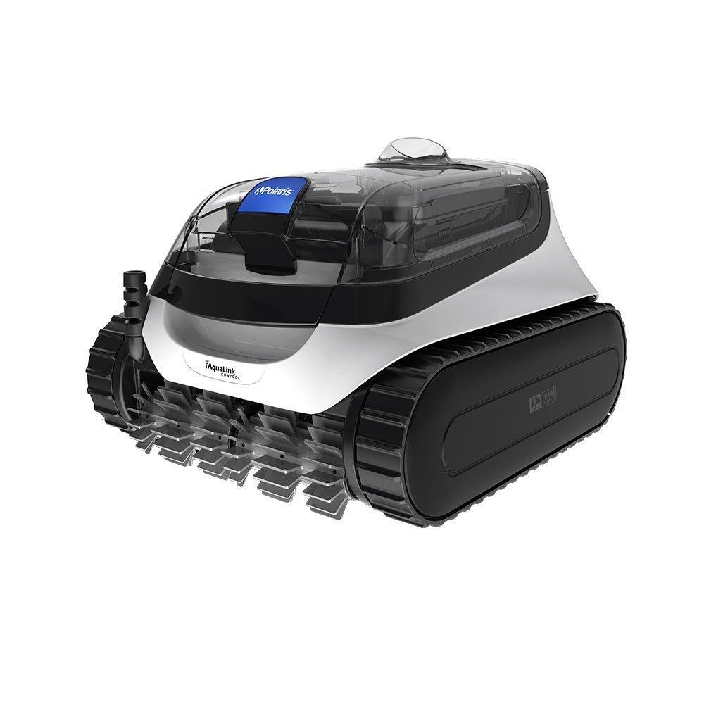 The Polaris PCX 868 iQ Robotic Pool Cleaner With iAquaLink app control and Caddy