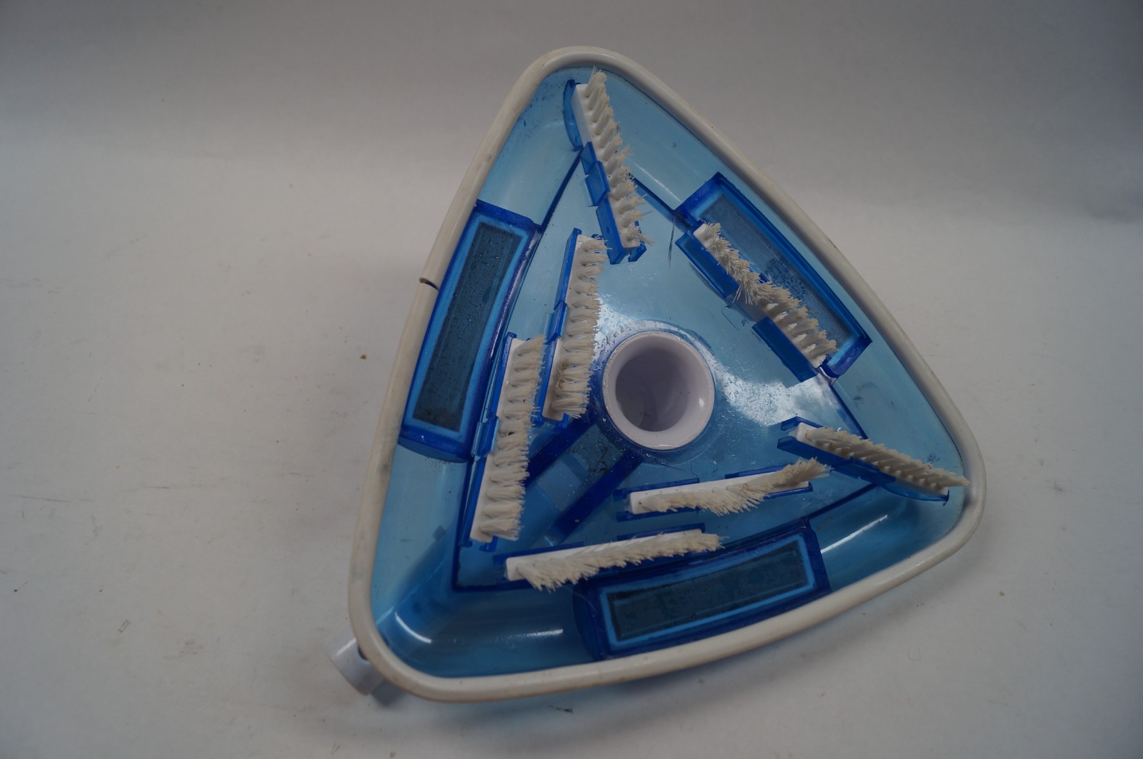 Triangular Swimming Pool Vacuum Bottom Brush Head Heavy Duty Weighted WORKS E223