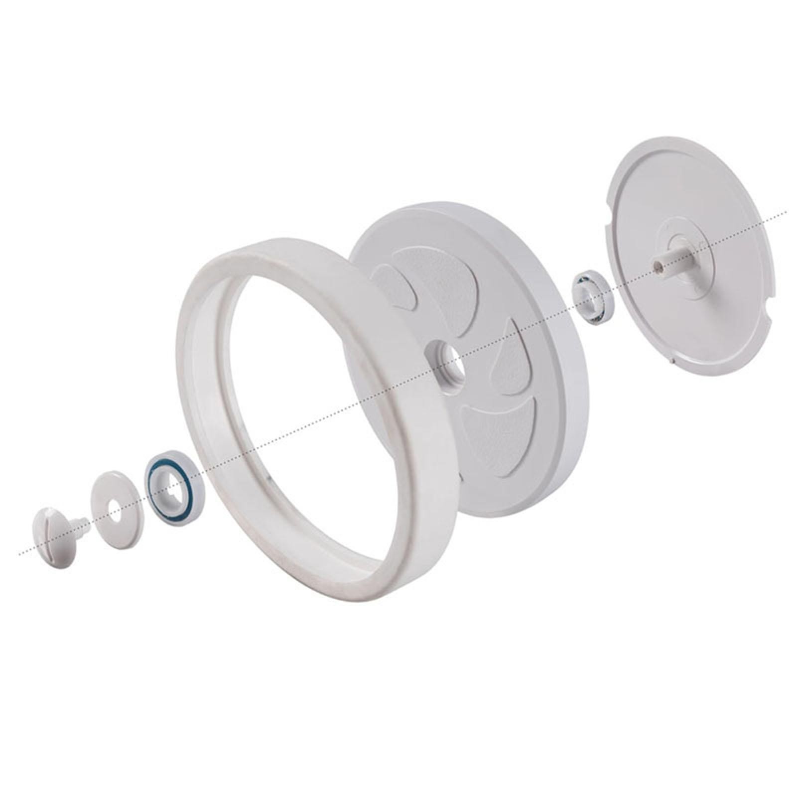 Pool Cleaner Wheel Replacement with Tire & Bearings Versatile Home Equipment