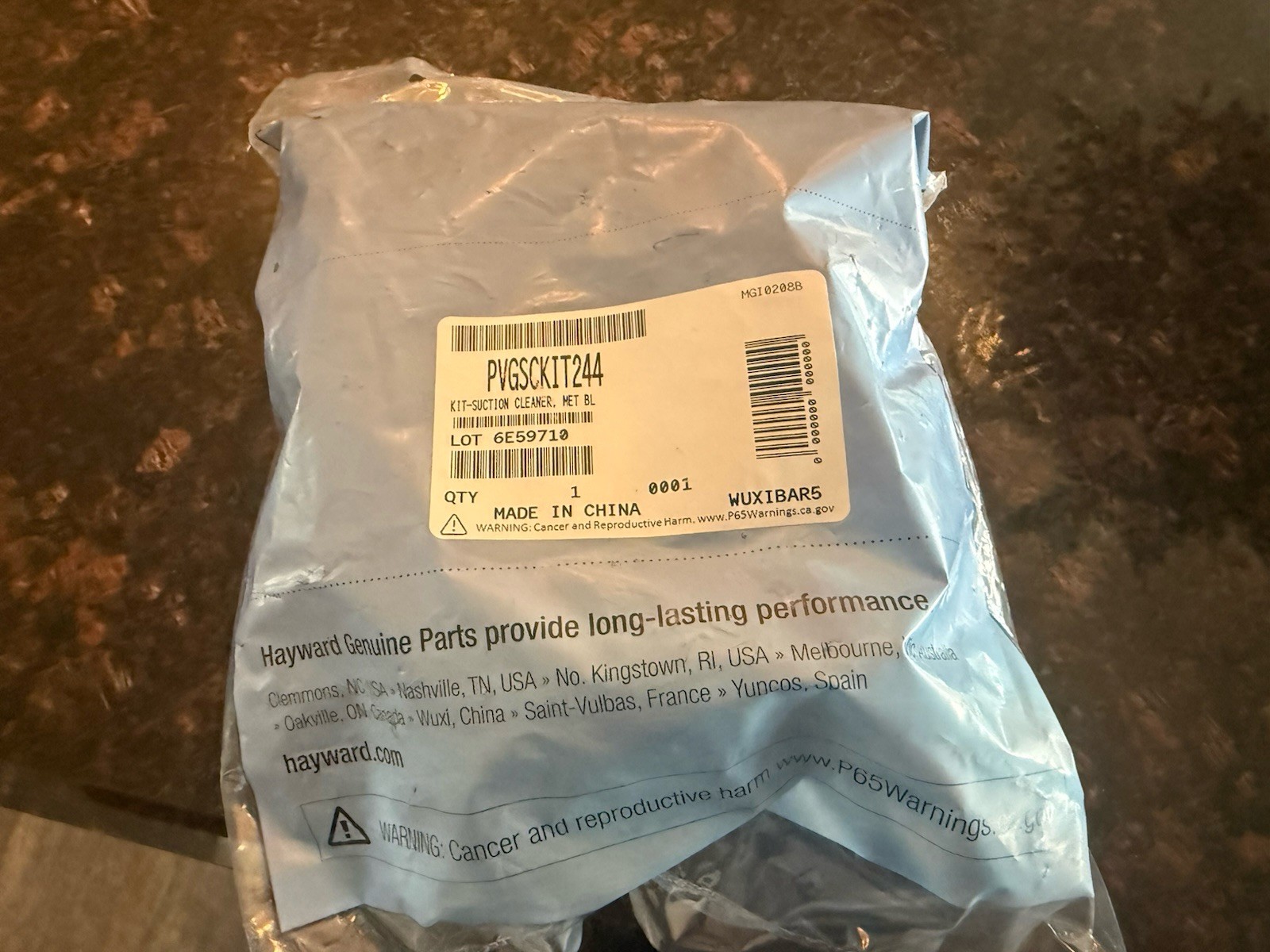 New Hayward Suction Kit for Pool Cleaner Wall & SkimmerAttachments PVGSCKIT244
