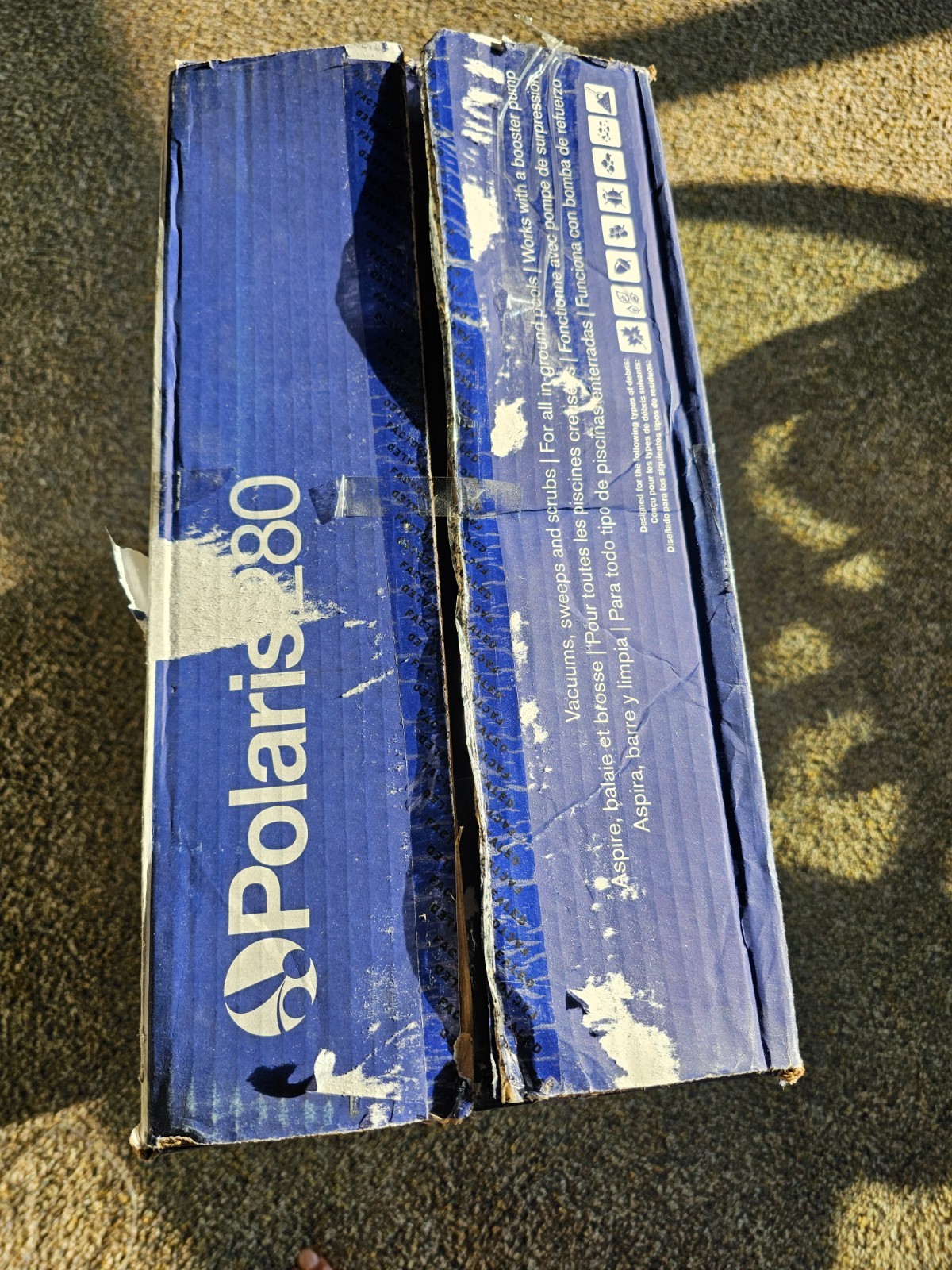 POLARIS 280 POOL CLEANER with New lead hose *** PERFECT condition !!